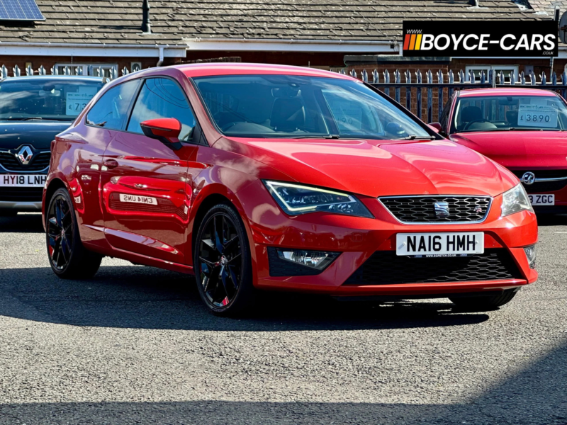 2016 SEAT Leon 1.4 Ecotsi Fr in Red — image 1