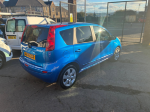2008 Nissan Note 1.6 16v Tekna Hatchback 5dr Petrol Auto Euro 4 (110 Ps) in Blue — image 3