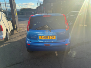 2008 Nissan Note 1.6 16v Tekna Hatchback 5dr Petrol Auto Euro 4 (110 Ps) in Blue — image 4