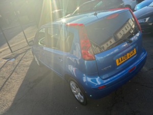 2008 Nissan Note 1.6 16v Tekna Hatchback 5dr Petrol Auto Euro 4 (110 Ps) in Blue — image 5
