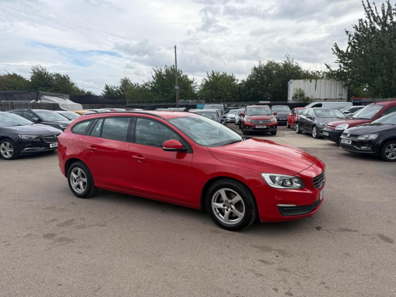 2016 Volvo V60 2.0 D2 Business Edition Euro 6 (s/s) 5dr in Red — image 1