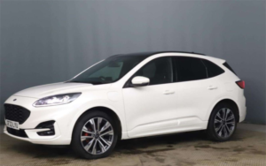 2023 Ford Kuga 2.5 Duratec 14.4kwh St-Line X Edition SUV 5dr Petrol Plug-In Hybrid CVT Euro 6 (s/s) (225 Ps) in White — image 2