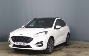 2023 Ford Kuga 2.5 Duratec 14.4kwh St-Line X Edition SUV 5dr Petrol Plug-In Hybrid CVT Euro 6 (s/s) (225 Ps) in White — image 3
