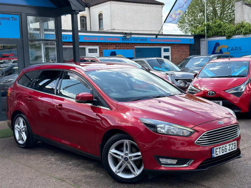2017 Ford Focus 1.5 Tdci Titanium Euro 6 (s/s) 5dr in Red — image 1