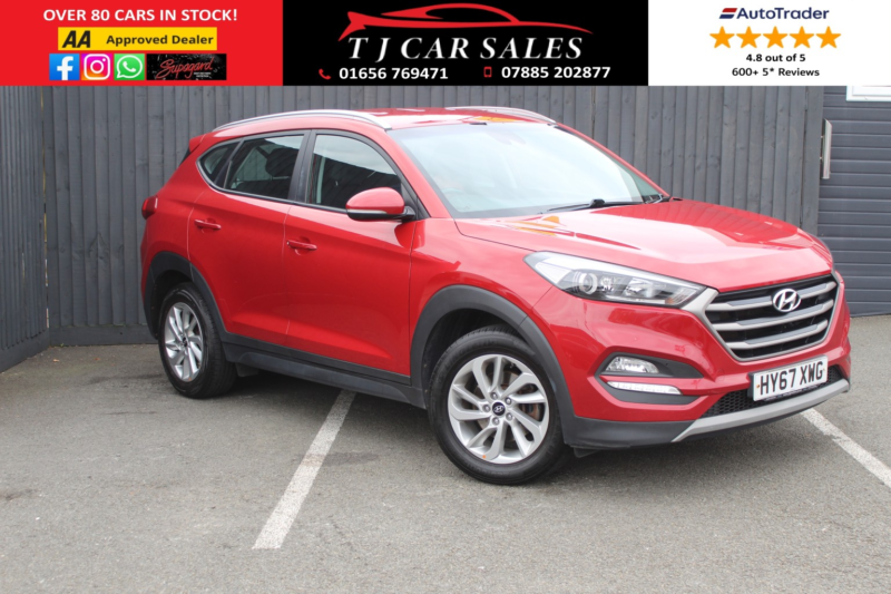 2017 Hyundai Tucson 1.6 Tucson Se Nav 1.6 Gdi 132ps Bd No Aa in Red — image 1