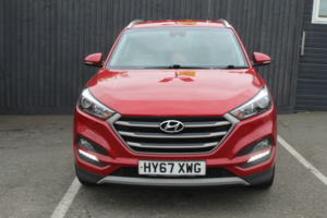 2017 Hyundai Tucson 1.6 Tucson Se Nav 1.6 Gdi 132ps Bd No Aa in Red — image 2