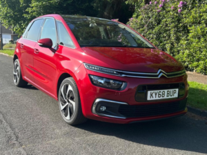 2018 Citroen C4 Spacetourer 2.0 Bluehdi Flair Eat8 Euro 6 (s/s) 5dr in Red — image 5
