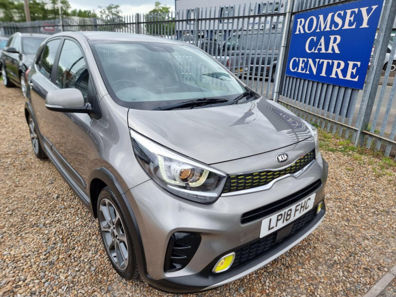 2018 Kia Picanto 1.25 X-Line Euro 6 5dr in Silver — image 1