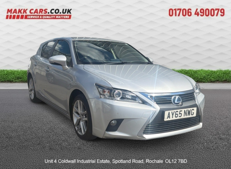2015 Lexus Ct 1.8 200h Advance in Silver — image 1