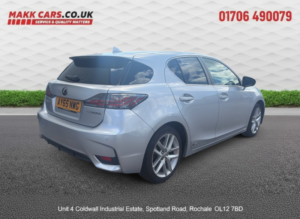 2015 Lexus Ct 1.8 200h Advance in Silver — image 4