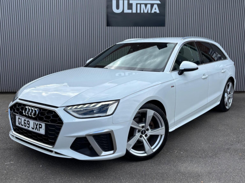 2019 Audi A4 Avant 2.0 Tfsi 40 S Line S Tronic Euro 6 (s/s) 5dr in White — image 1