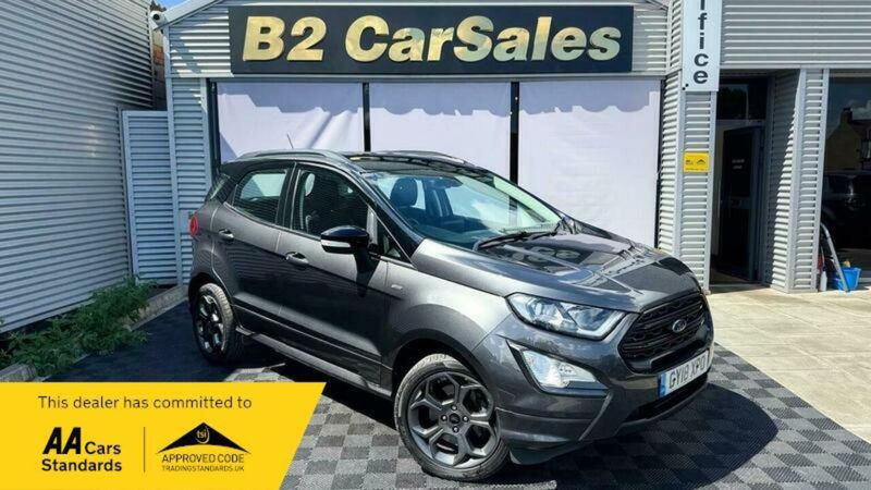 2018 Ford Ecosport 1.0t Ecoboost St-Line Euro 6 (s/s) 5dr in Grey — image 1