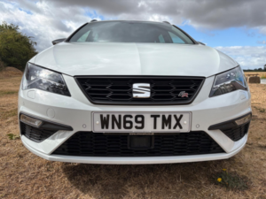 2019 SEAT Leon 1.5 Tsi Evo Fr Black Edition DSG Euro 6 (s/s) 5dr in White — image 3
