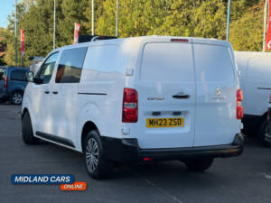 2023 Peugeot Expert 2.0 Expert Crew Long Professional Premium+ Bluehdi 145 6-Speed Manual Non S/s in White — image 6