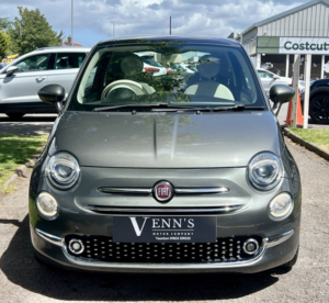 2018 Fiat 500 1.2 69hp Lounge in Grey — image 2