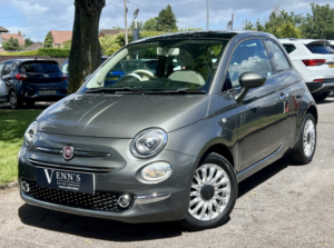 2018 Fiat 500 1.2 69hp Lounge in Grey — image 3