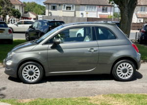 2018 Fiat 500 1.2 69hp Lounge in Grey — image 4
