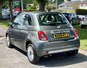 2018 Fiat 500 1.2 69hp Lounge in Grey — image 5