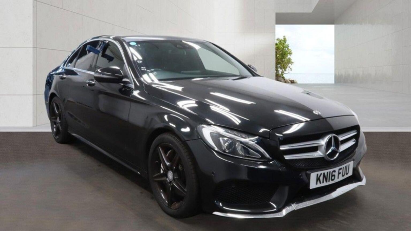 2016 Mercedes-Benz C Class 2.1 C250d Amg Line (premium Plus) 7g-Tronic+ Euro 6 (s/s) 4dr in Black — image 1