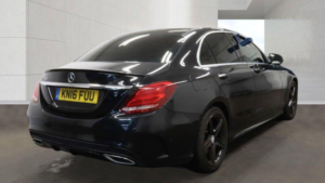 2016 Mercedes-Benz C Class 2.1 C250d Amg Line (premium Plus) 7g-Tronic+ Euro 6 (s/s) 4dr in Black — image 5