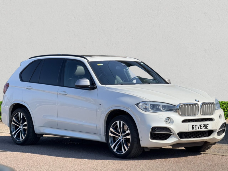 2018 BMW X5 3.0 M50d SUV 5dr Diesel Auto Xdrive Euro 6 (s/s) (381 Ps) in White — image 1