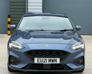 2021 Ford Focus 1.0t Ecoboost Mhev St-Line X Edition Euro 6 (s/s) 5dr in Blue — image 2