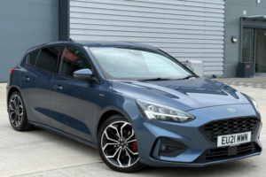 2021 Ford Focus 1.0t Ecoboost Mhev St-Line X Edition Euro 6 (s/s) 5dr in Blue — image 5