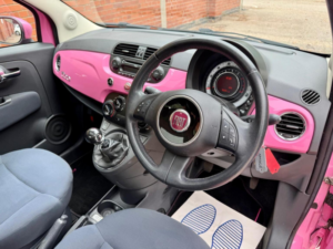 2010 Fiat 500 1.2 Start And Stop Euro 5 (s/s) 3dr in Pink — image 5
