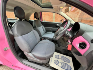 2010 Fiat 500 1.2 Start And Stop Euro 5 (s/s) 3dr in Pink — image 6