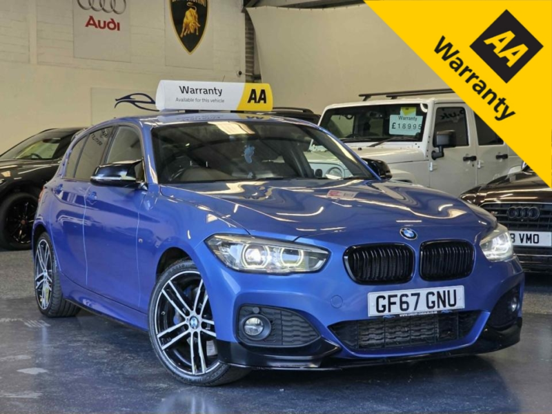 2017 BMW 1 Series 2.0 120d Xdrive M Sport 5-Door in Blue — image 1