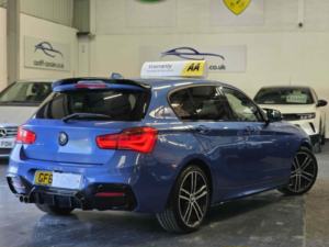 2017 BMW 1 Series 2.0 120d Xdrive M Sport 5-Door in Blue — image 5