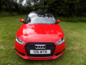 2015 Audi A1 1.4 Tfsi Sport Sportback Euro 6 (s/s) 5dr in Red — image 2