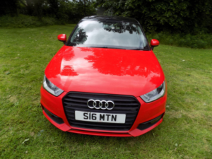 2015 Audi A1 1.4 Tfsi Sport Sportback Euro 6 (s/s) 5dr in Red — image 3