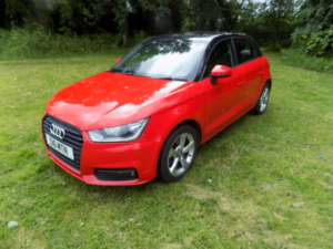 2015 Audi A1 1.4 Tfsi Sport Sportback Euro 6 (s/s) 5dr in Red — image 4