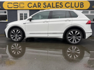 2018 Volkswagen Tiguan 2.0 Tdi R-Line Euro 6 (s/s) 5dr in White — image 4