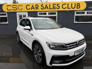 2018 Volkswagen Tiguan 2.0 Tdi R-Line Euro 6 (s/s) 5dr in White — image 6