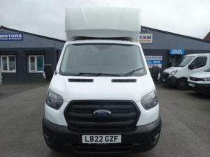2022 Ford Transit 2.0ecoblue L4 Xlwb Chassis Luton Euro6 in White — image 2