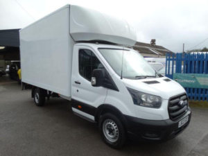 2022 Ford Transit 2.0ecoblue L4 Xlwb Chassis Luton Euro6 in White — image 3