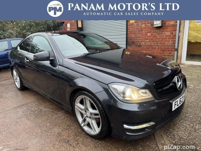 2012 Mercedes-Benz C Class 2.1 C220 Cdi Blueefficiency Amg Sport G-Tronic+ Euro 5 (s/s) 2dr in Black — image 1