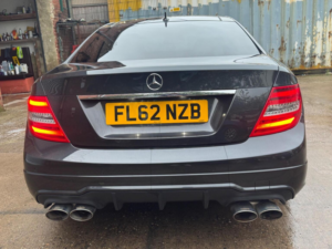 2012 Mercedes-Benz C Class 2.1 C220 Cdi Blueefficiency Amg Sport G-Tronic+ Euro 5 (s/s) 2dr in Black — image 6