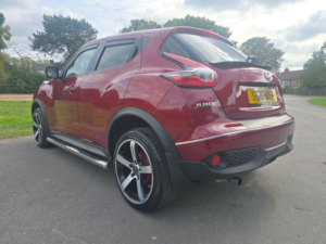 2016 Nissan Juke 1.2 Dig-T Tekna Euro 6 (s/s) 5dr in Red — image 5