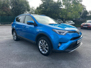 2016 Toyota Rav4 2.5 Vvt-H Excel CVT 4WD Euro 6 (s/s) 5dr in Blue — image 3
