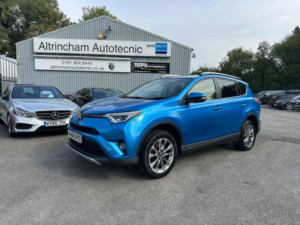 2016 Toyota Rav4 2.5 Vvt-H Excel CVT 4WD Euro 6 (s/s) 5dr in Blue — image 5