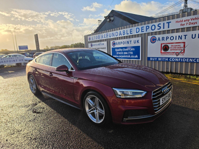 2017 Audi A5 2.0 Tdi Ultra S Line Sportback Euro 6 (s/s) 5dr in Red — image 1