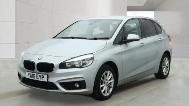 2015 BMW 2 Series Active Tourer 2.0 218d Se Active Tourer Diesel Automatic Silver 5dr Low Tax+leather+satnav in Silver — image 1