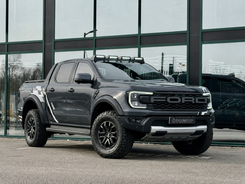 2025 Ford Ranger 3.0 Ranger Raptor Raptor Double Cab 3.0l Ecoboost V6 292ps 4WD Ft 10 Speed Automatic in Grey — image 1