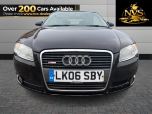 2006 Audi A4 Cabriolet 1.8 T S Line in Black — image 2