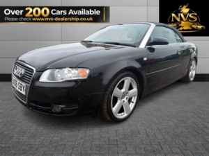 2006 Audi A4 Cabriolet 1.8 T S Line in Black — image 3