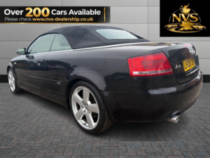 2006 Audi A4 Cabriolet 1.8 T S Line in Black — image 5