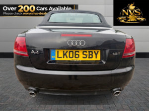 2006 Audi A4 Cabriolet 1.8 T S Line in Black — image 6